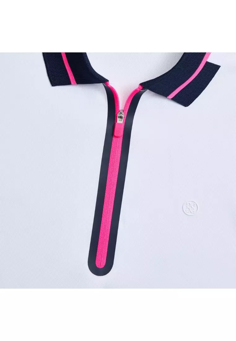 Women’s Contrast Panel Tech Piqué Polo