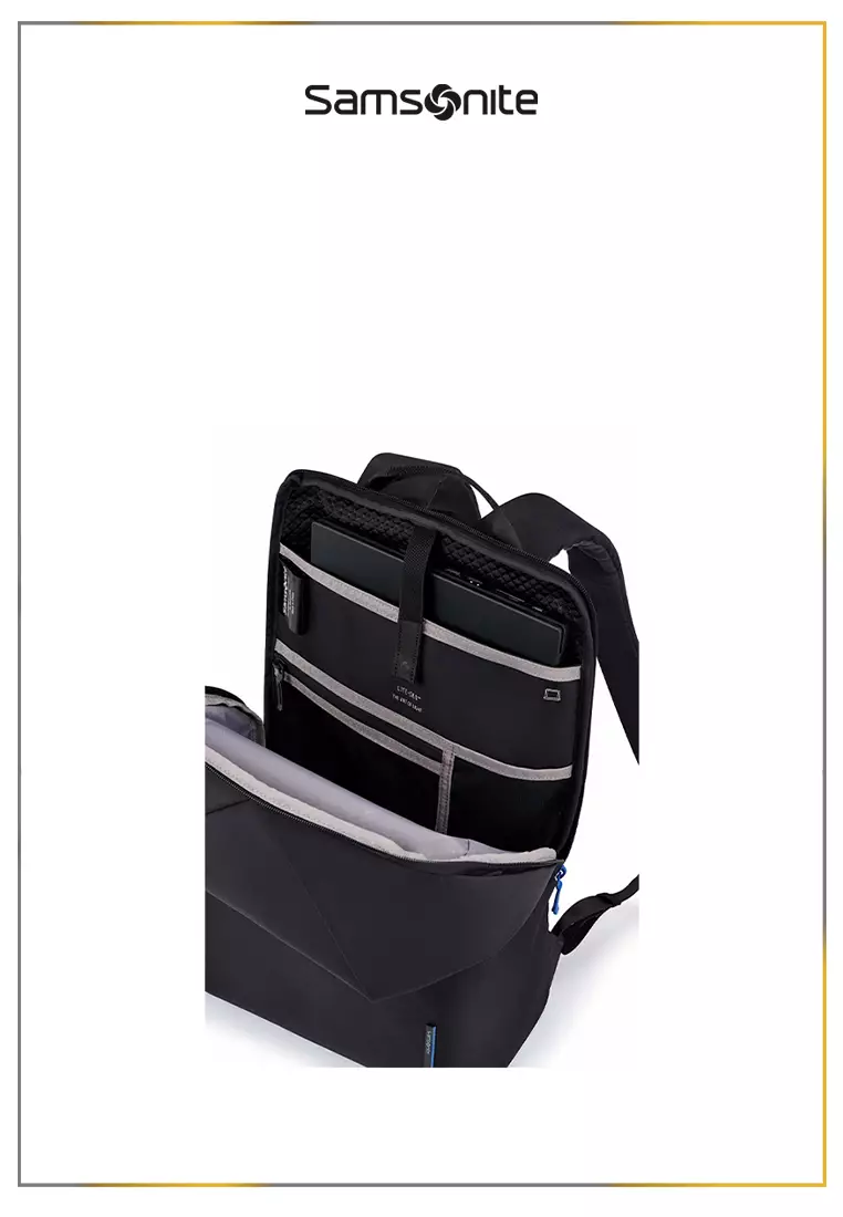 Samsonite Lite-Geo Lite Backpack 15.6" - Black