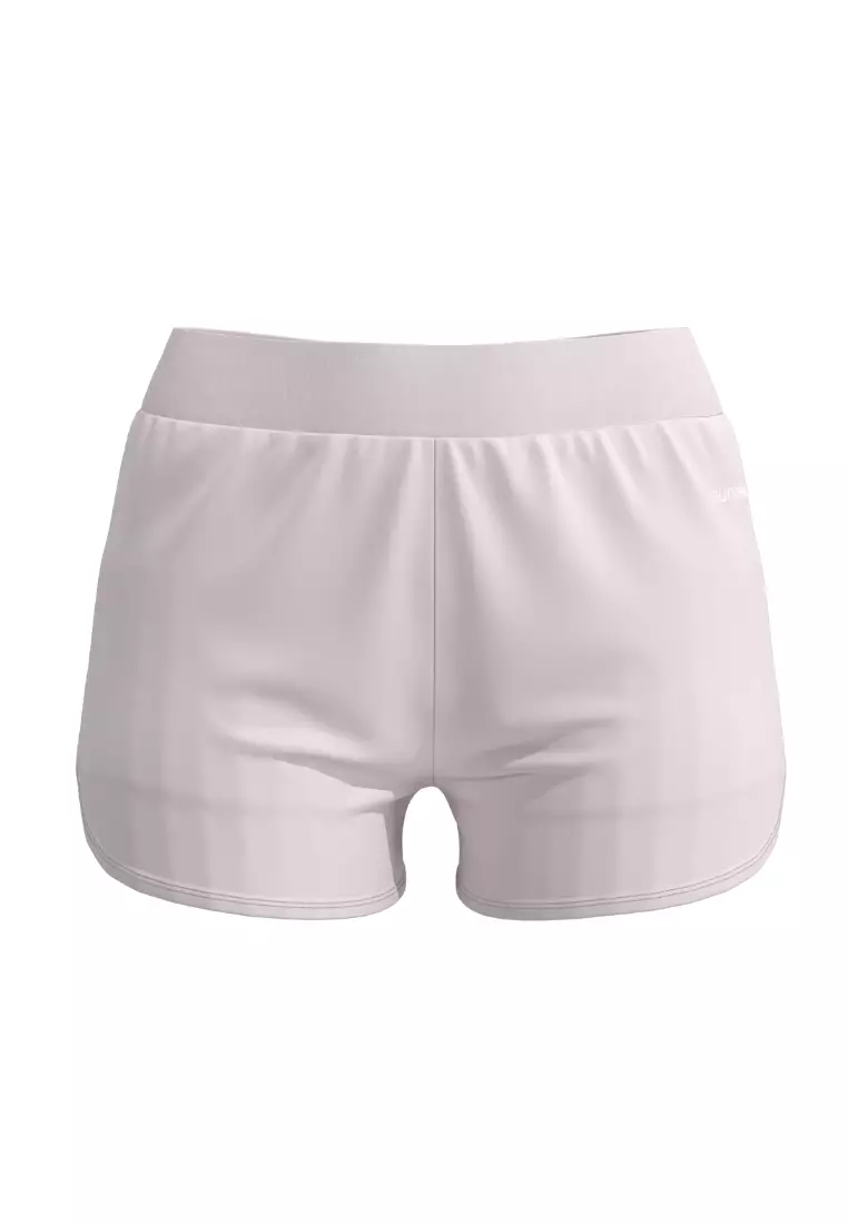 Supplementary Ladies Baby Pink UV Beach Shorts