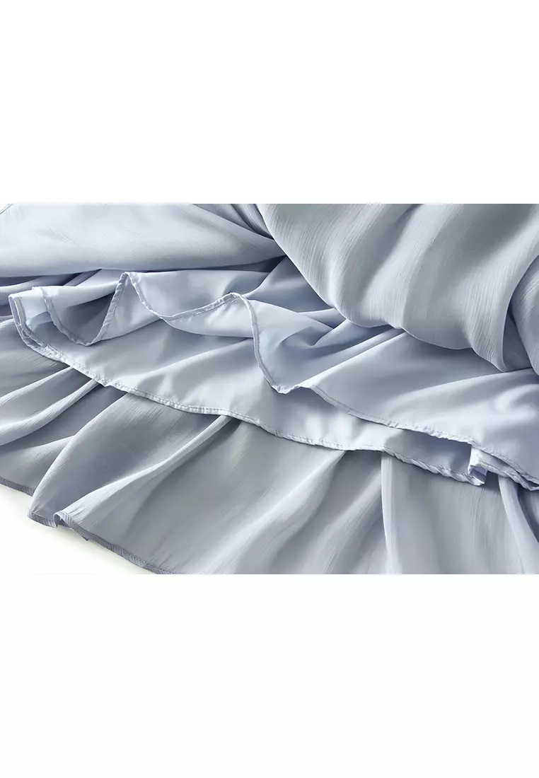 Summer Pearl Lightweight Maxi Skirt AF9818