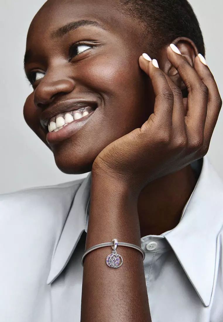 Pandora pave feather ring deals