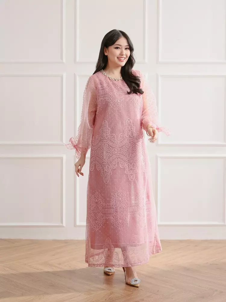 Xtramiles Ladies dress ellenoir dress pink