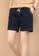 A-IN GIRLS navy Denim Shorts With Elastic Waist 7696CAAD99879EGS_3