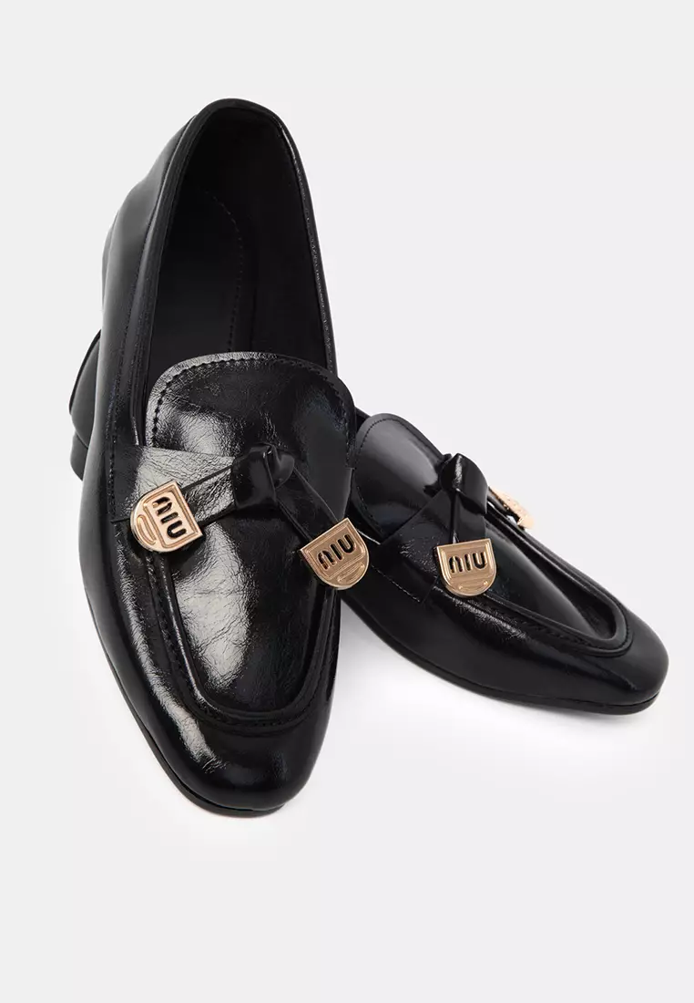 Knot Detail Loafers