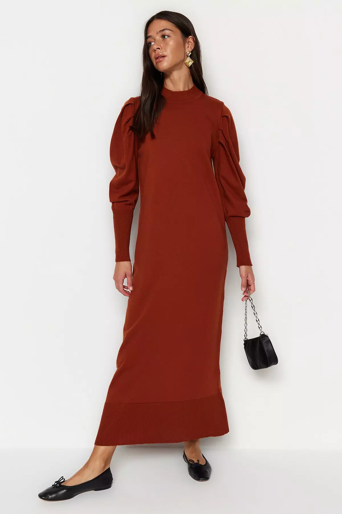 Modest sweater dress on sale