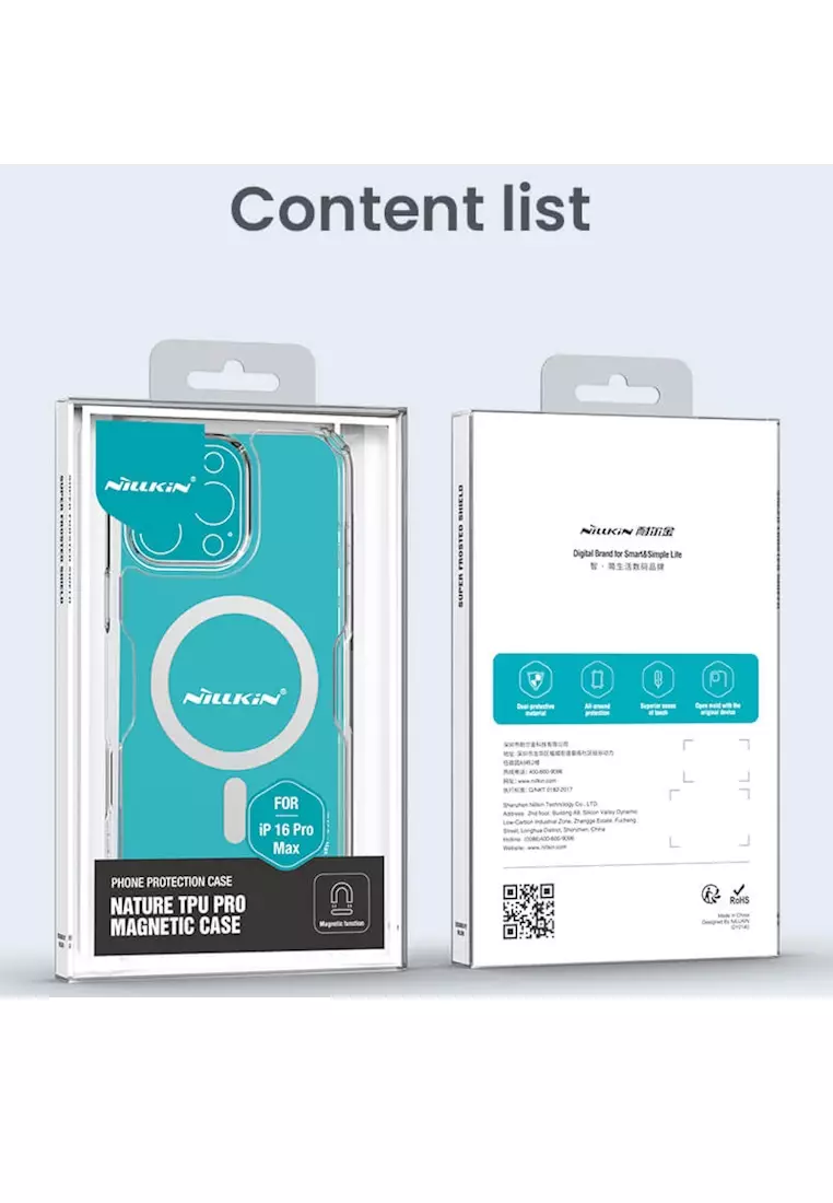Buy MobileHub iPhone 16 Pro Max Nillkin Nature Mag Safe Compatible
