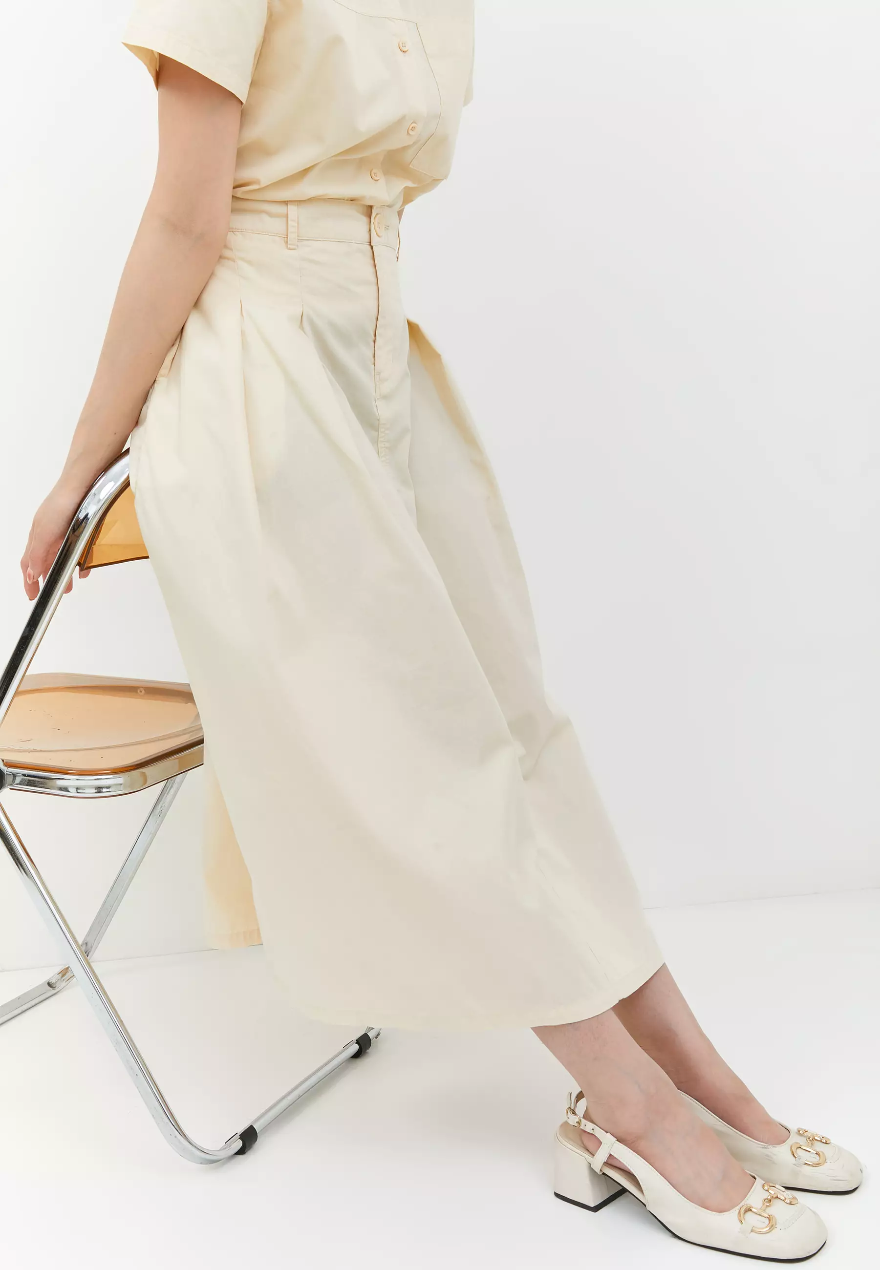 Zaina Cream Skirt (G.2203)