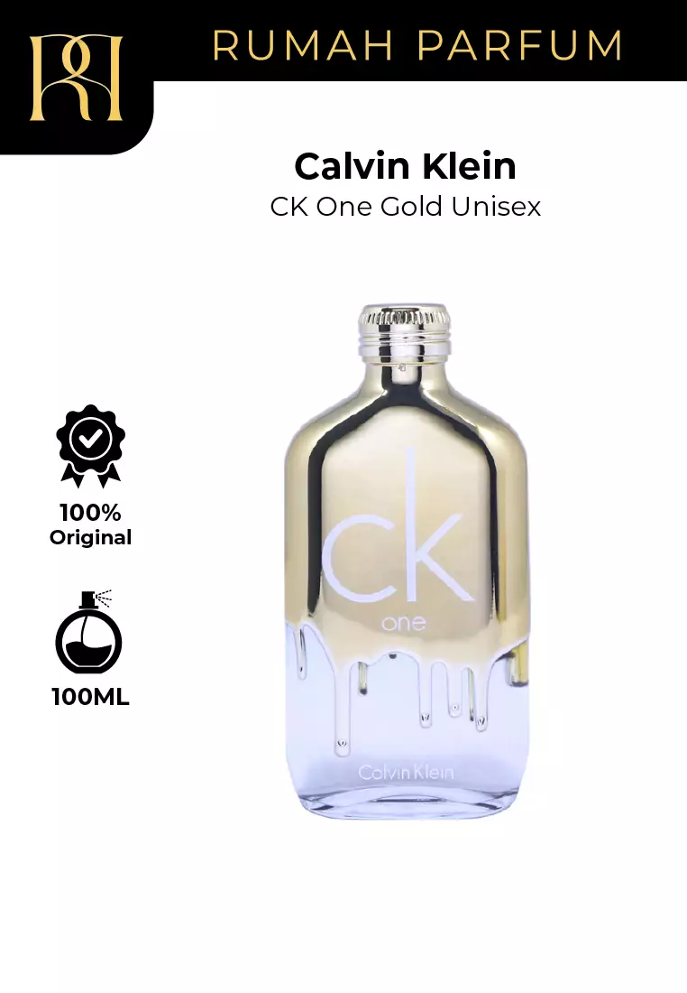 eau de toilette parfum ck one gold