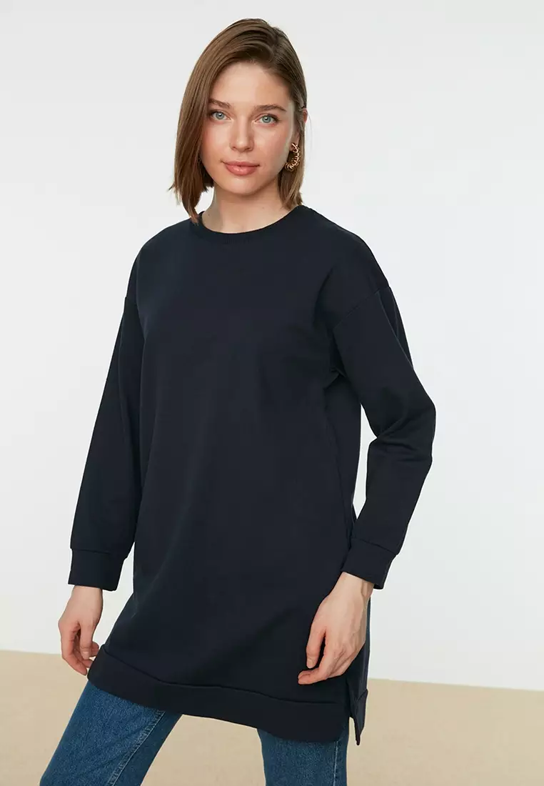 Casual sweatshirt dress on sale