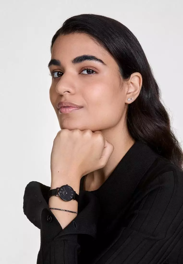 Petite Reflection Black - Women Watch stainless steel watch DW Official Authentic Original