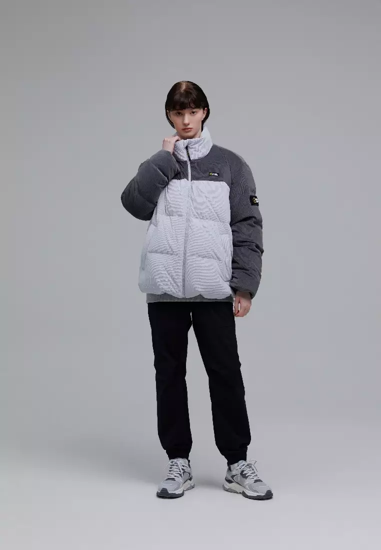 Unisex REIMANN Corduroy Duck Down Jacket