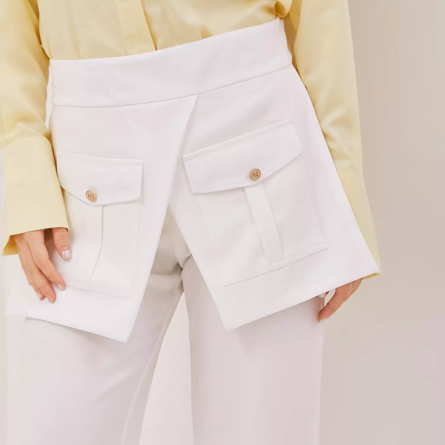 Chanté - Galina Pants in Broken White