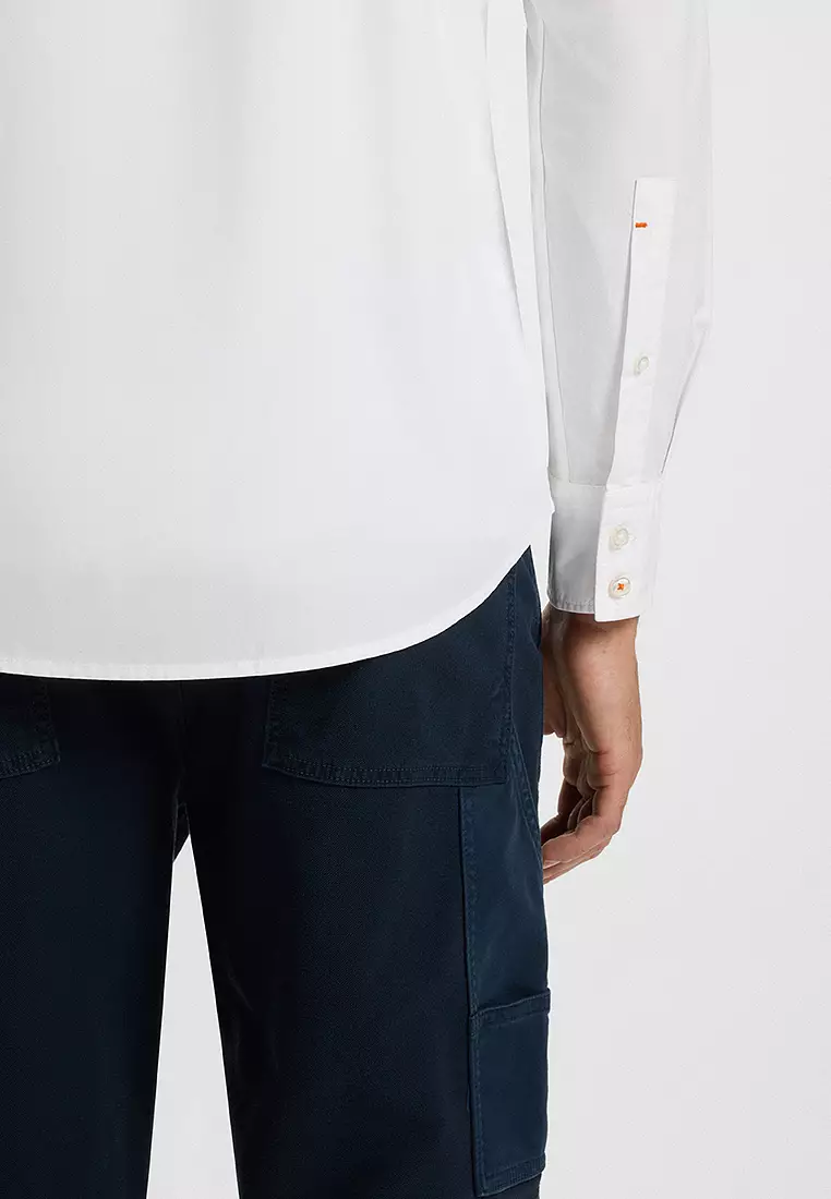 Relegant Poplin Shirt - BOSS Orange