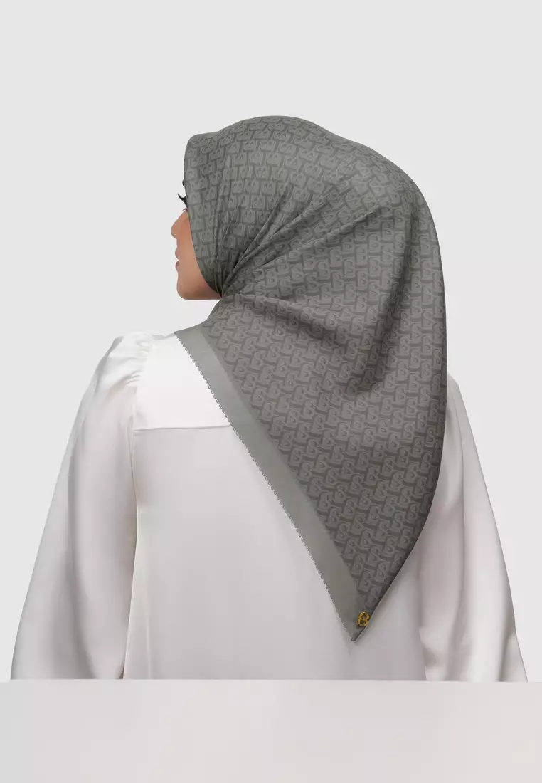 Bimu Twill Square - Granite