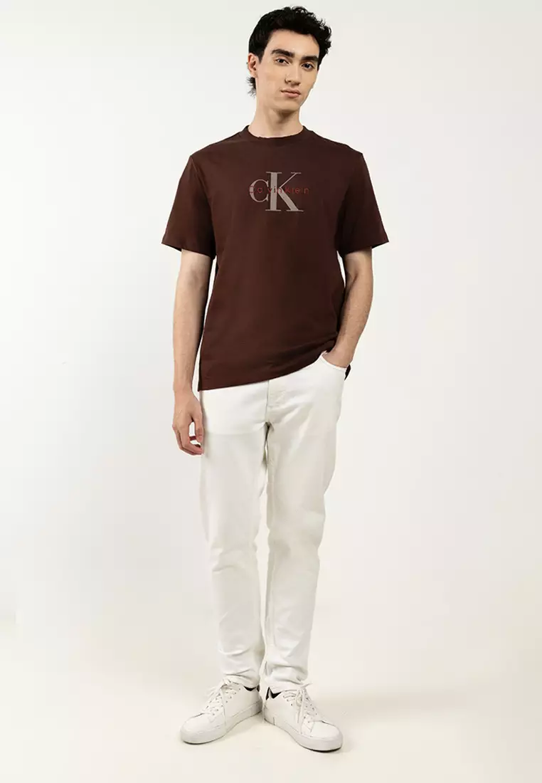 Short Sleeves Hero Monologo Tee 20s - Calvin Klein Jeans