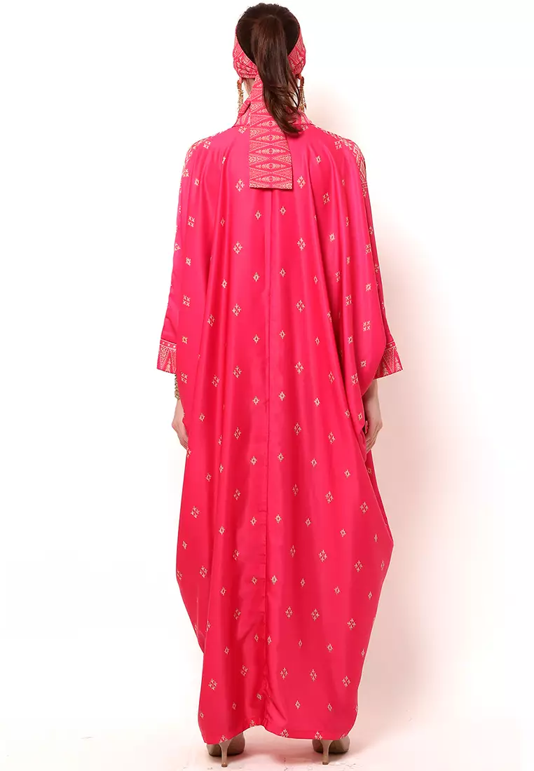 Kanzi Exclusive Long Sleeve Songket Kaftan