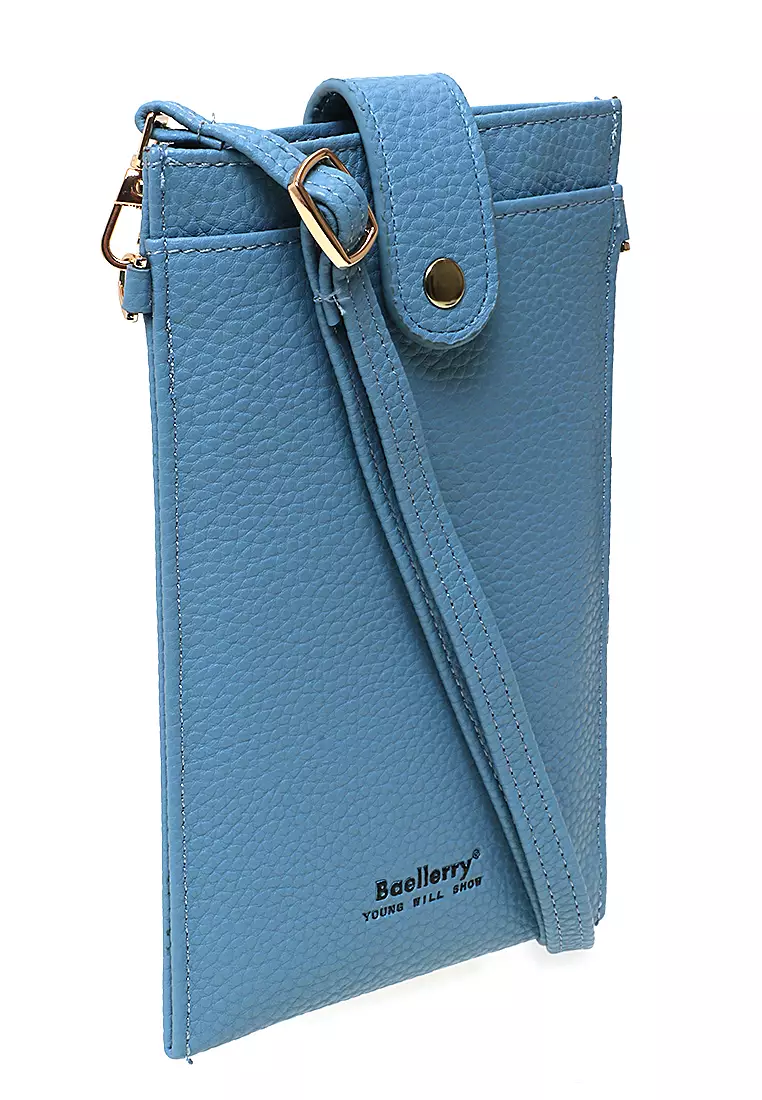 Tas Selempang Wanita Sling Bag Mini Design Dompet Tipis Multifungsi Material Leather Kulit ORIGINAL