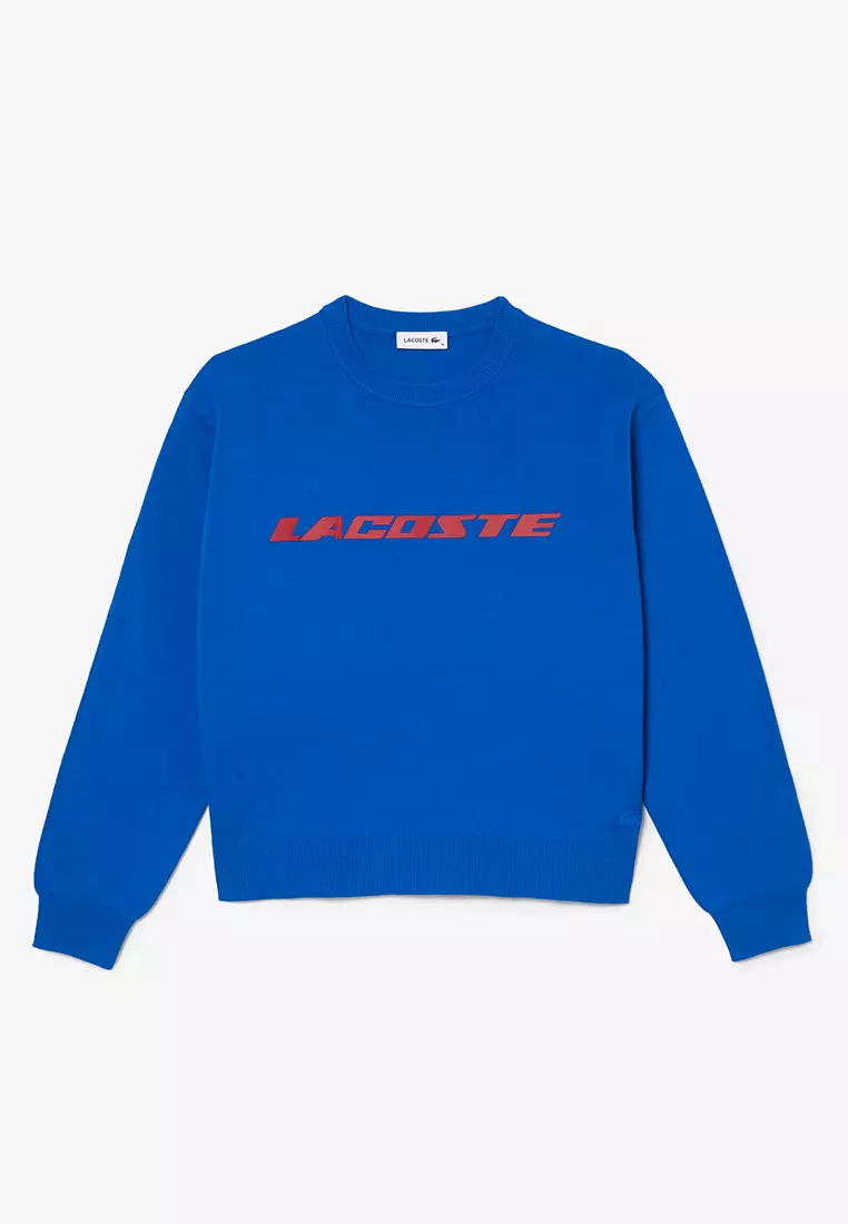 Women s Contrast Branded Sweater