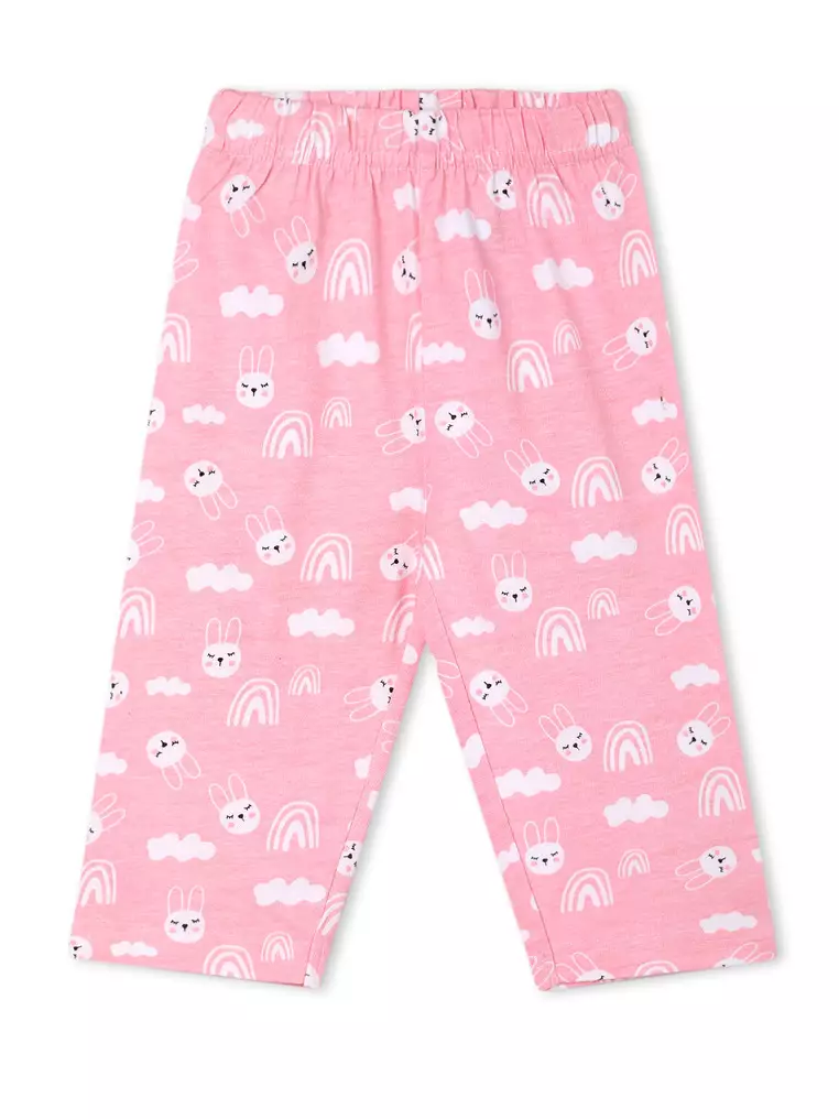 Baby and Kids Pajama Nightsuit Set- Cutey Bunny