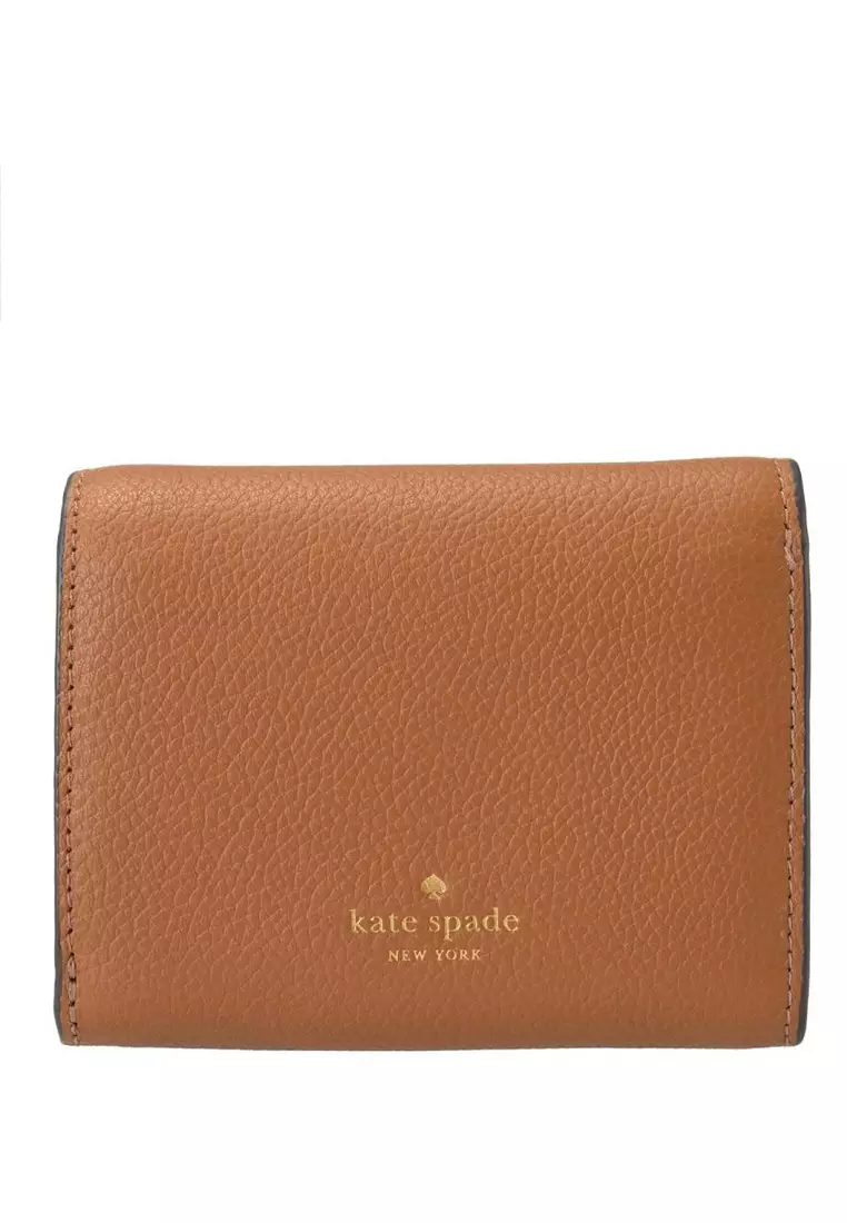 Kate Spade Kayla Small L-Zip Wallet Brown 2025 Buy Kate Spade