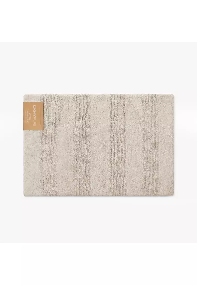 Buy DKNY (2 Size Options) DKNY PURE Linden 100 Cotton Linen Bath Rug