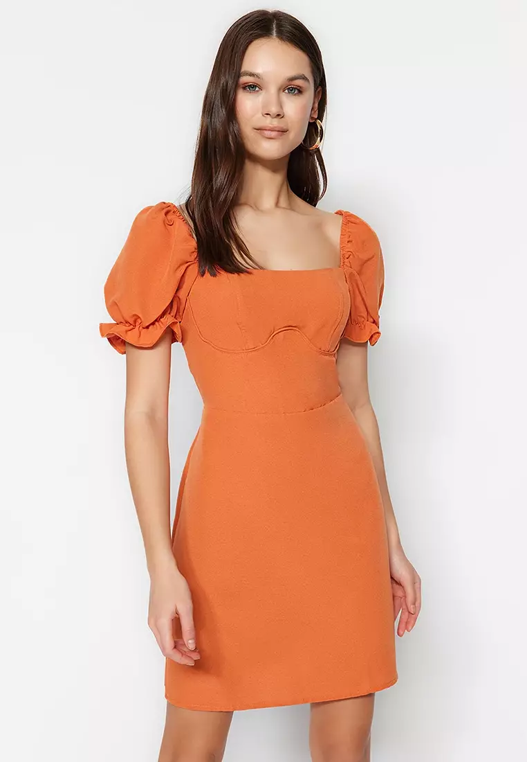 Casual mini 2025 dress with sleeves