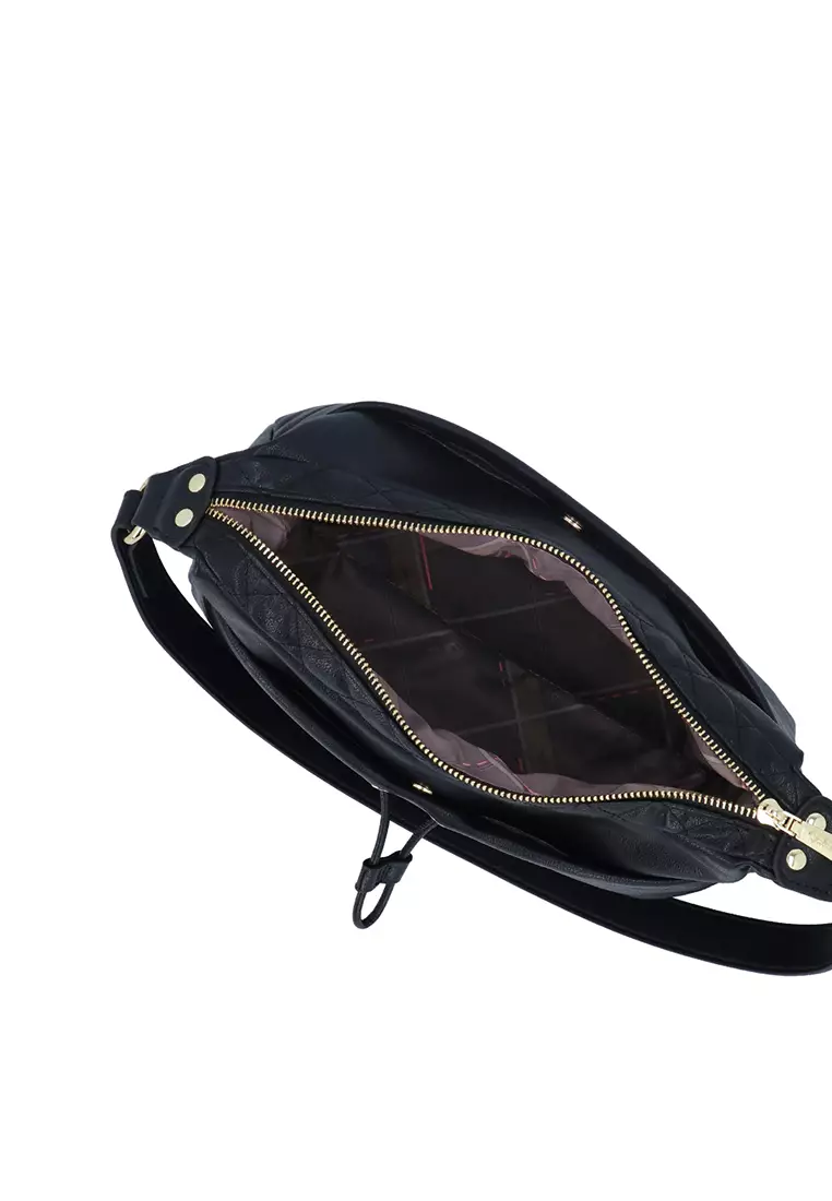 Harper Utility Shoulder Bag - Black