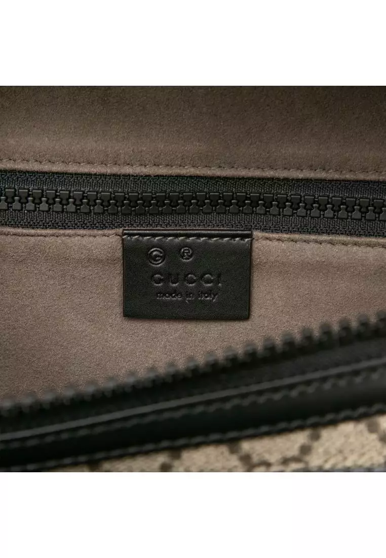 Pre-Loved Gucci Large Gg Supreme Eden Belt Bag
