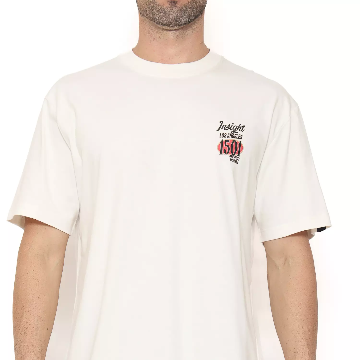 Insight Kaos Lengan Pendek Pria Barley Oversize Planet Surf