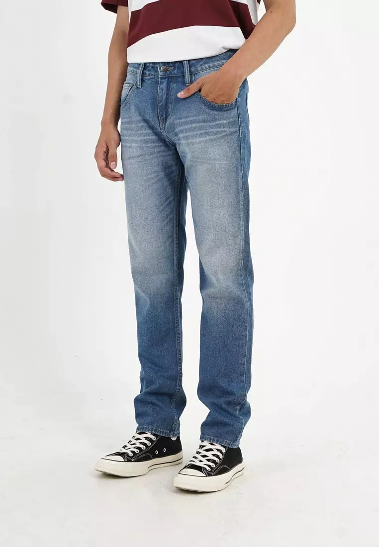 Greenlight Men's Long Denim Pants Regular Fit Jeans Levi OL-C041224