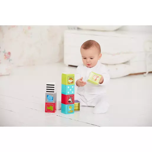 ELC Jungle Wonder Cubes - Mainan Edukasi Anak Bayi