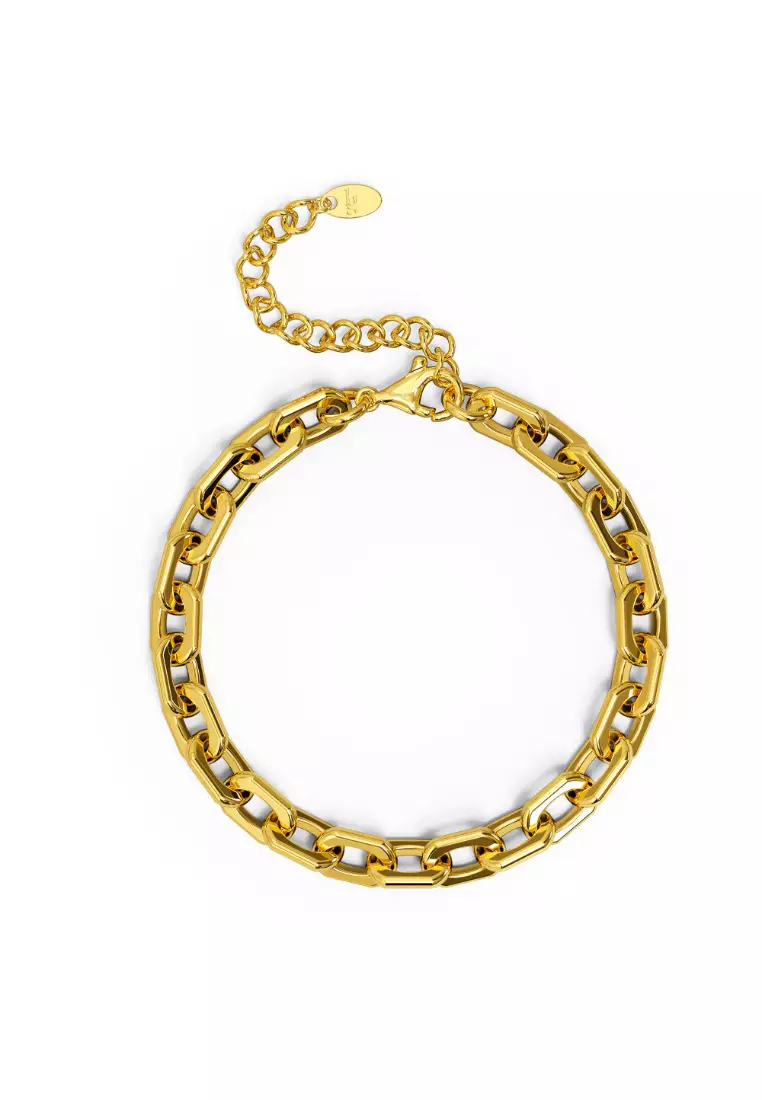 Cable Chain link Bracelet