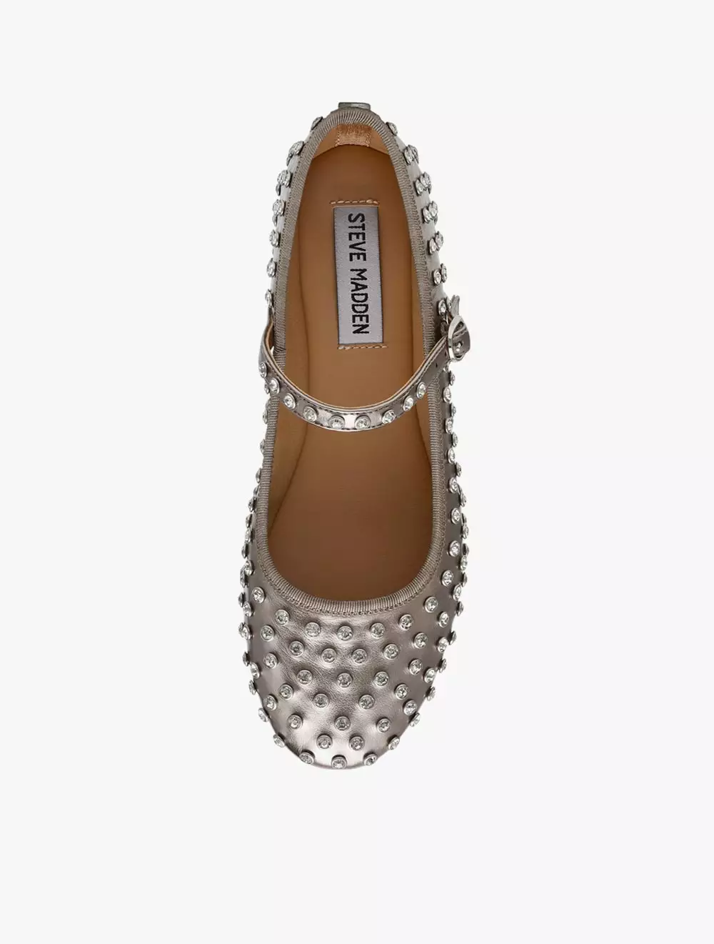 Steve Madden VINETTA-R Women's Flats - Light Grey