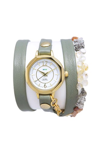 La Mer Collections Lakeside Wrap Watch