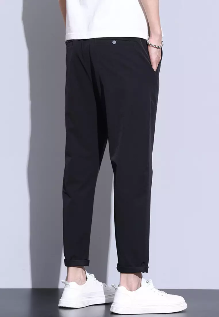 Elasticated Waist Ankle Pants