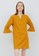 Julia Owers orange Mini Dress Wanita MIYUKI - Kuning CE08BAAABED47EGS_1