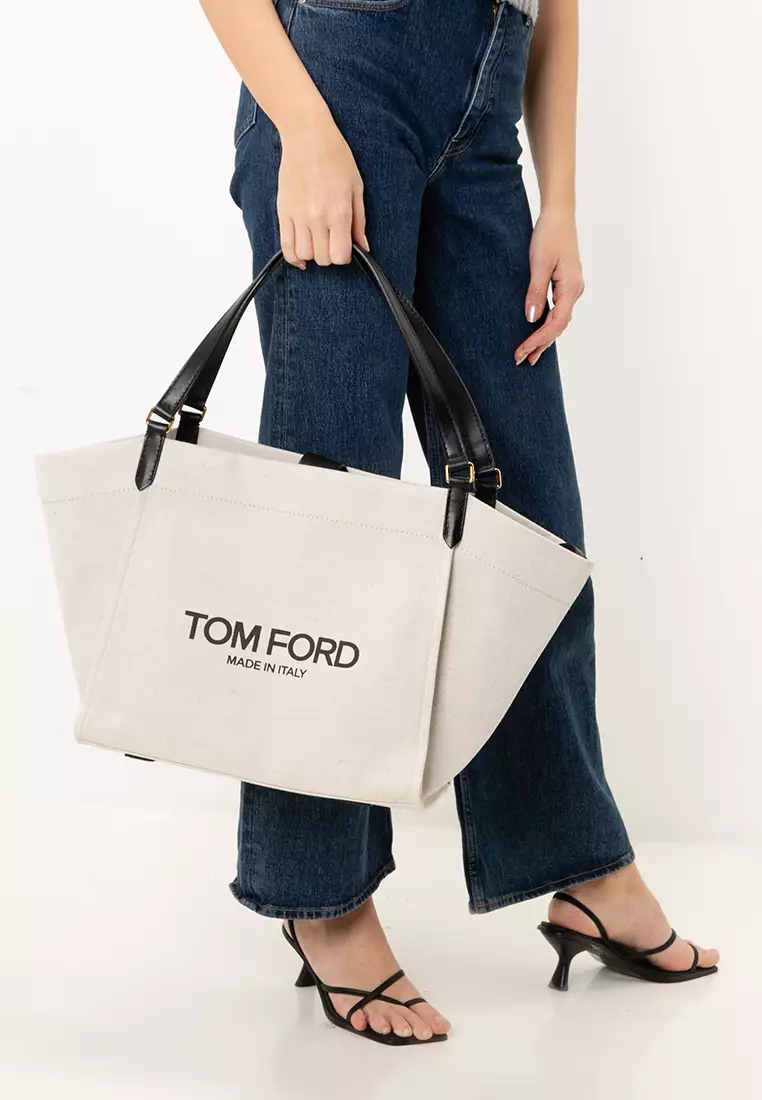 Buy Tom Ford Amalfi Small Tote Bag (ik) 2025 Online | ZALORA