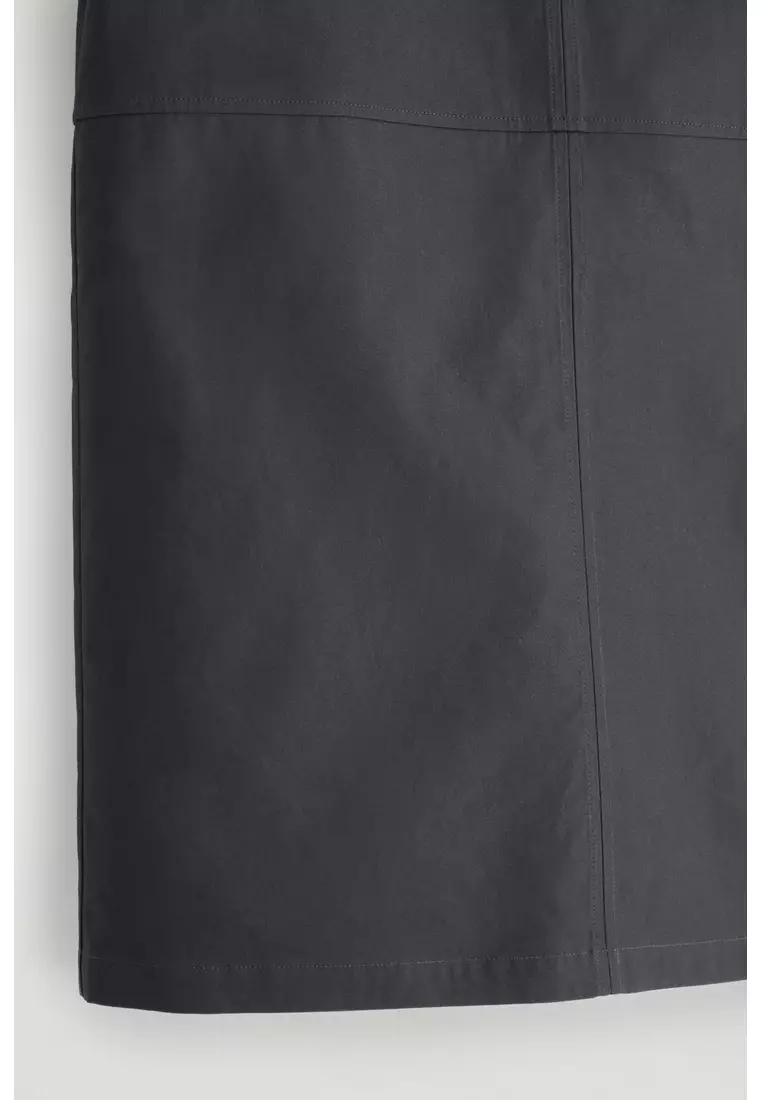 COTTON PENCIL SKIRT