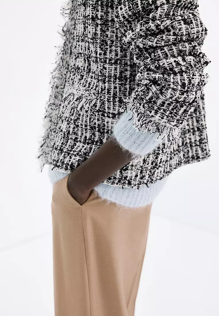 Oversized Tweed Jacket