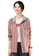 A-IN GIRLS grey and orange Fashion Striped Hooded Jacket 806C9AA6F6D3D5GS_1
