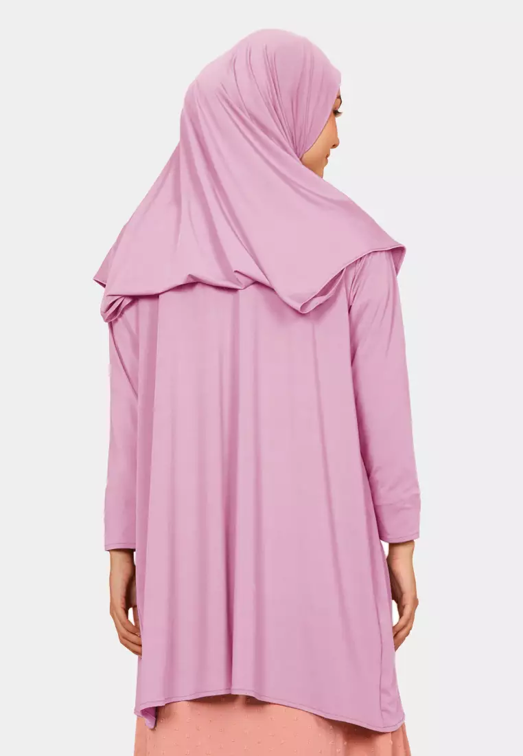 Zelena - Lyora Hijab Outer | Cardigan Bergo Kerudung Wanita - Orchid Purple