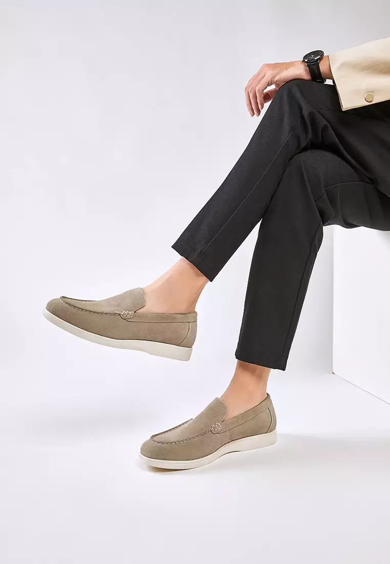 Cow Suede Loafers KB8848-1