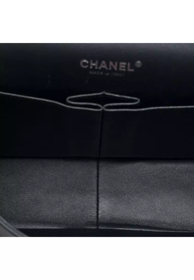 Pre-Loved Chanel Jumbo Classic Patent Double Flap