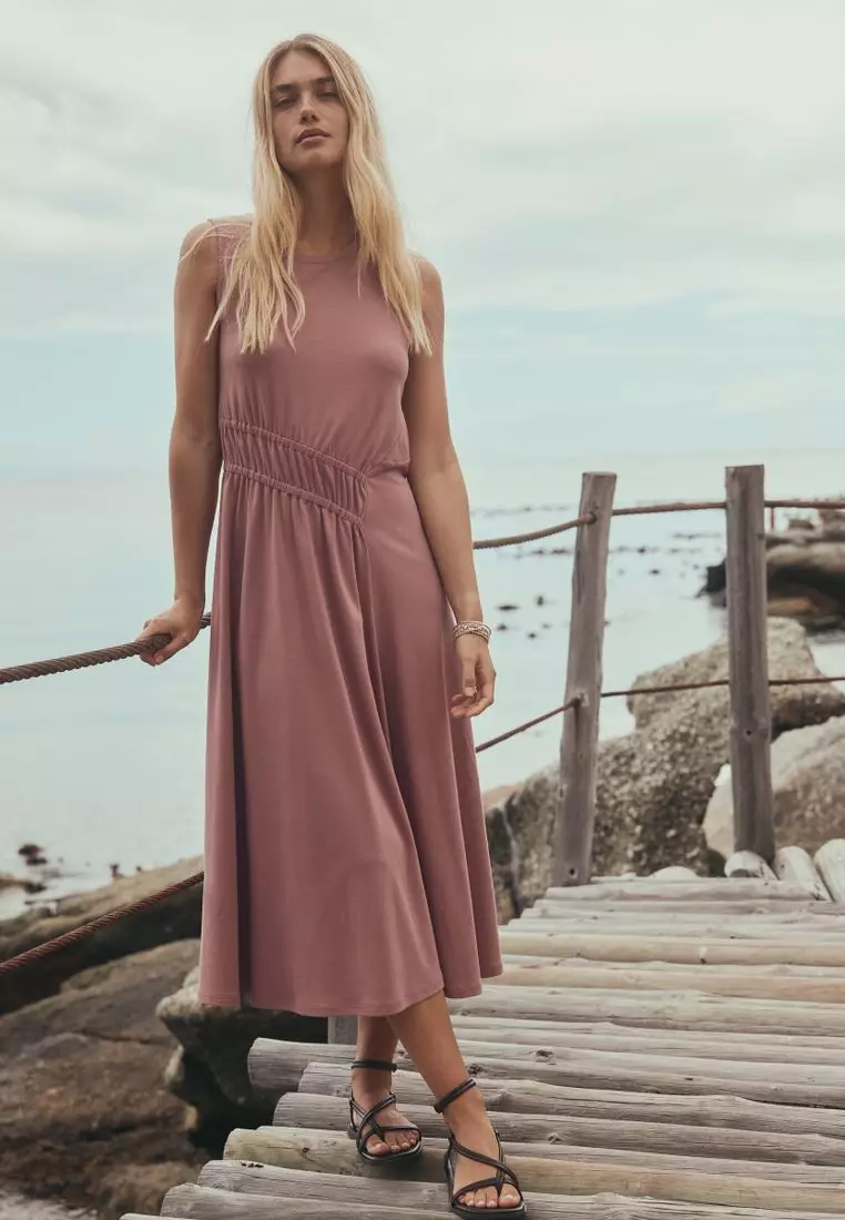 Jersey Midi Dress