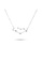 Millenne silver MILLENNE Match The Stars Gemini Constellation Silver Necklace with 925 Sterling Silver A25F3ACB7E3E15GS_1