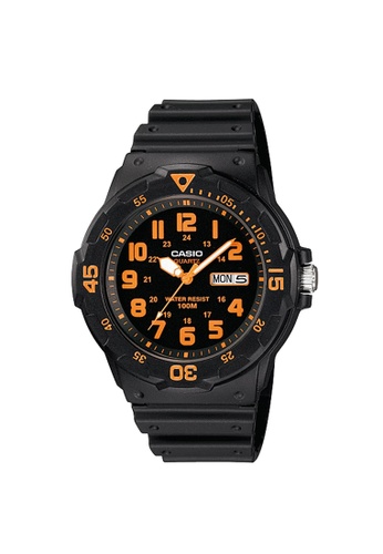 CASIO black Casio Diver Analog Watch (MRW-200H-4BV) 19E7DACE3AAA16GS_1