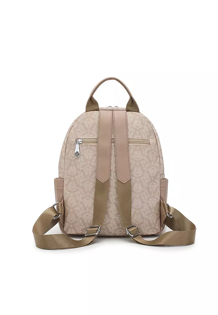 Women's Backpack (Tas Ransel Wanita & Tas Punggung Wanita) - Krem