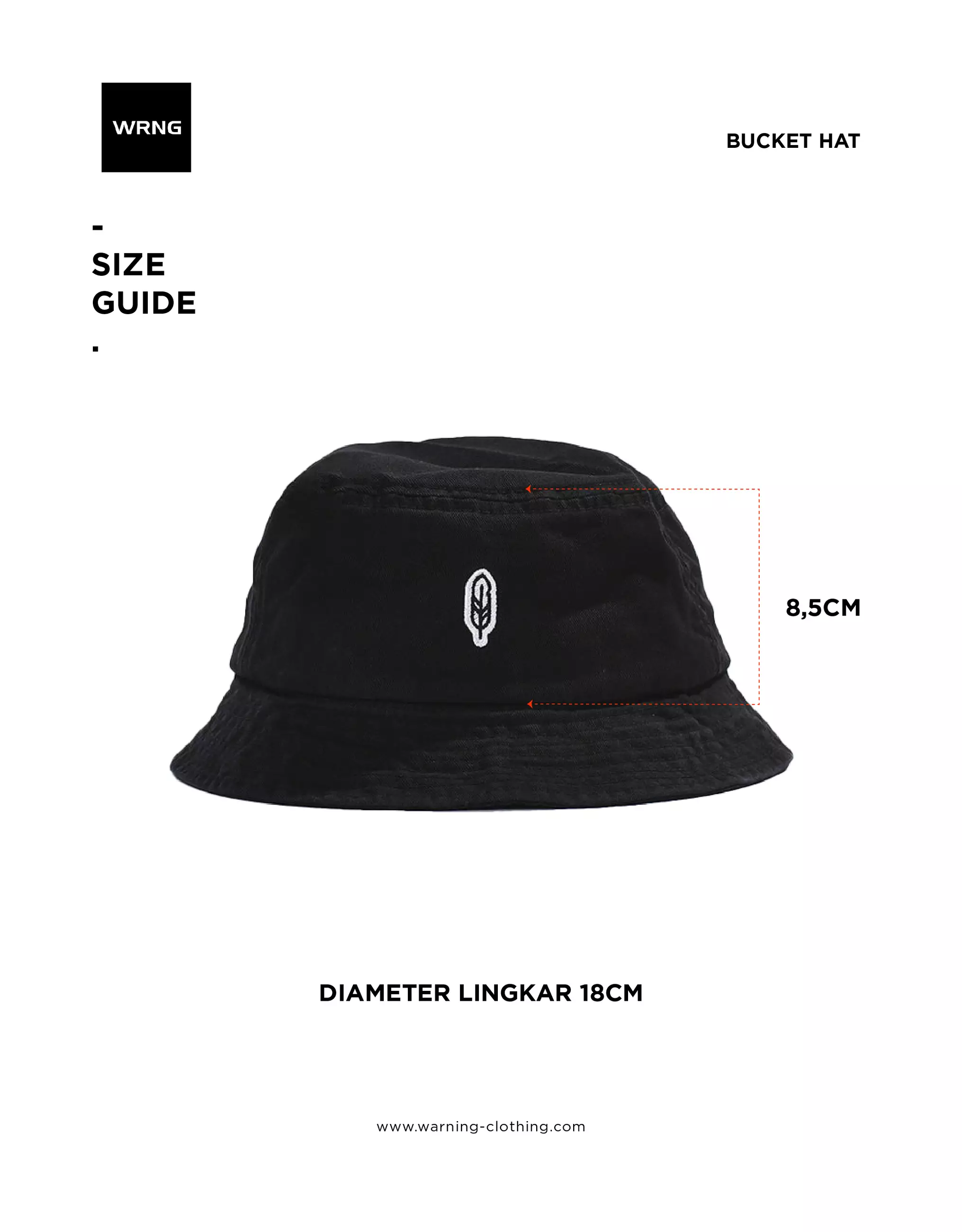 Jual Warning Single 2 Bucket Hat Original 2024 ZALORA Indonesia