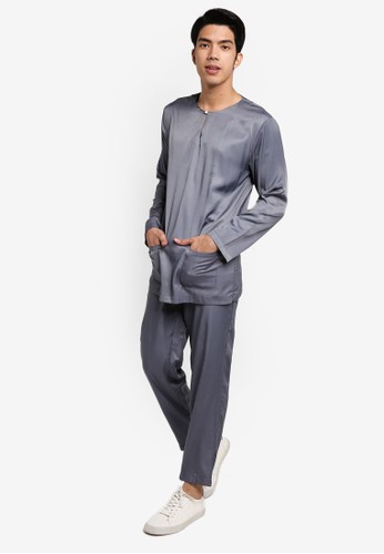 Jual Lubna Homme Baju Melayu Teluk Belanga Modern Original Zalora Indonesia