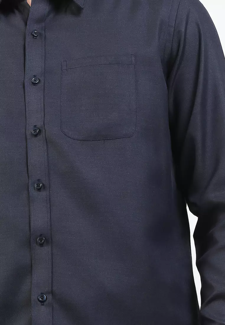 Oxford Soft Touch Long Sleeves Slim Fit Royal Series No. 05